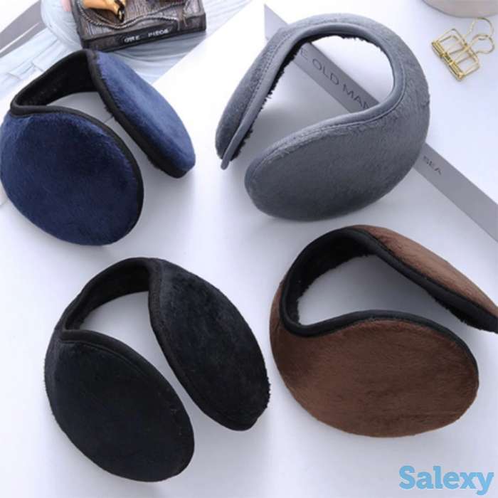 Теплые меховые наушники., фотография 1