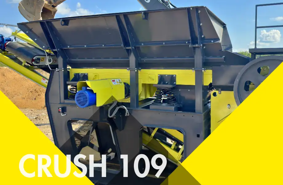 Мобильная дробилка для бетона SKREEN-109, фотография 3