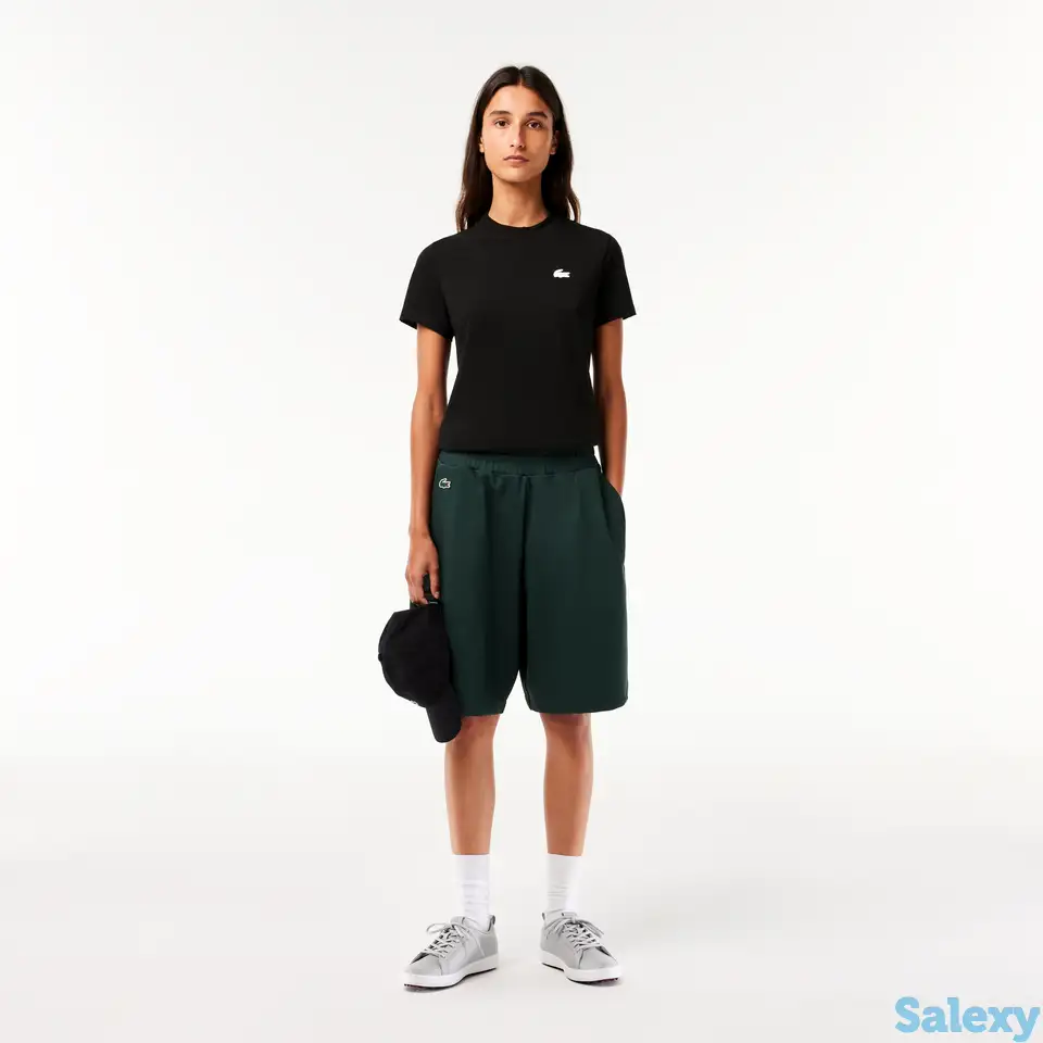 Женская футболка lacoste sport из органического хлопка, фотография 1