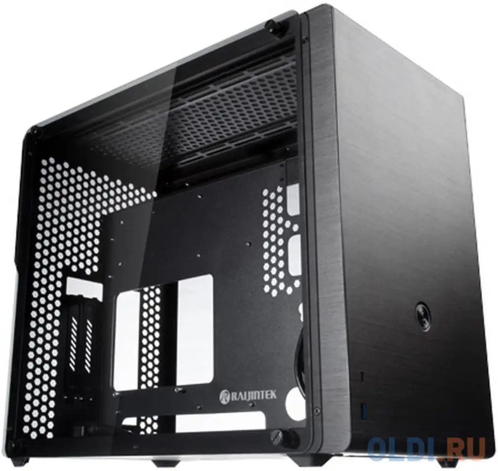 Корпус microatx raijintek ophion m evo tgs 0r20b00135 без бп чёрный, фотография 1