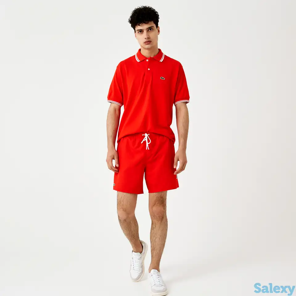 Купальные мужские шорты lacoste, фотография 1
