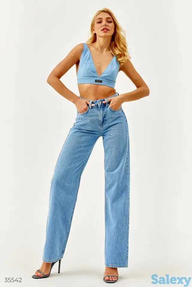 Свободные джинсовые брюки gepur, фотография 2