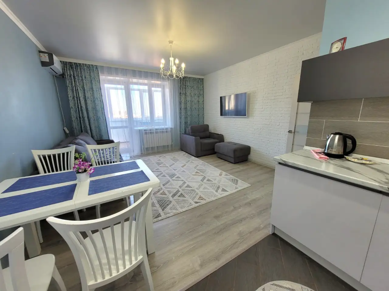 Уютная 2-х комн. квартира в ЖК Жемчужина, Проспект Нурсултана Назарбаева 95, фотография 7