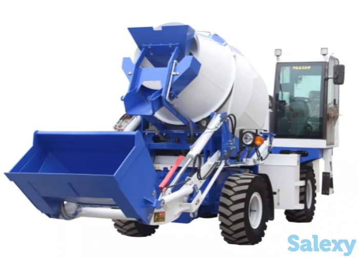 Мобильный бетоносмеситель с самозагрузкой 1. 2 м³, фотография 1