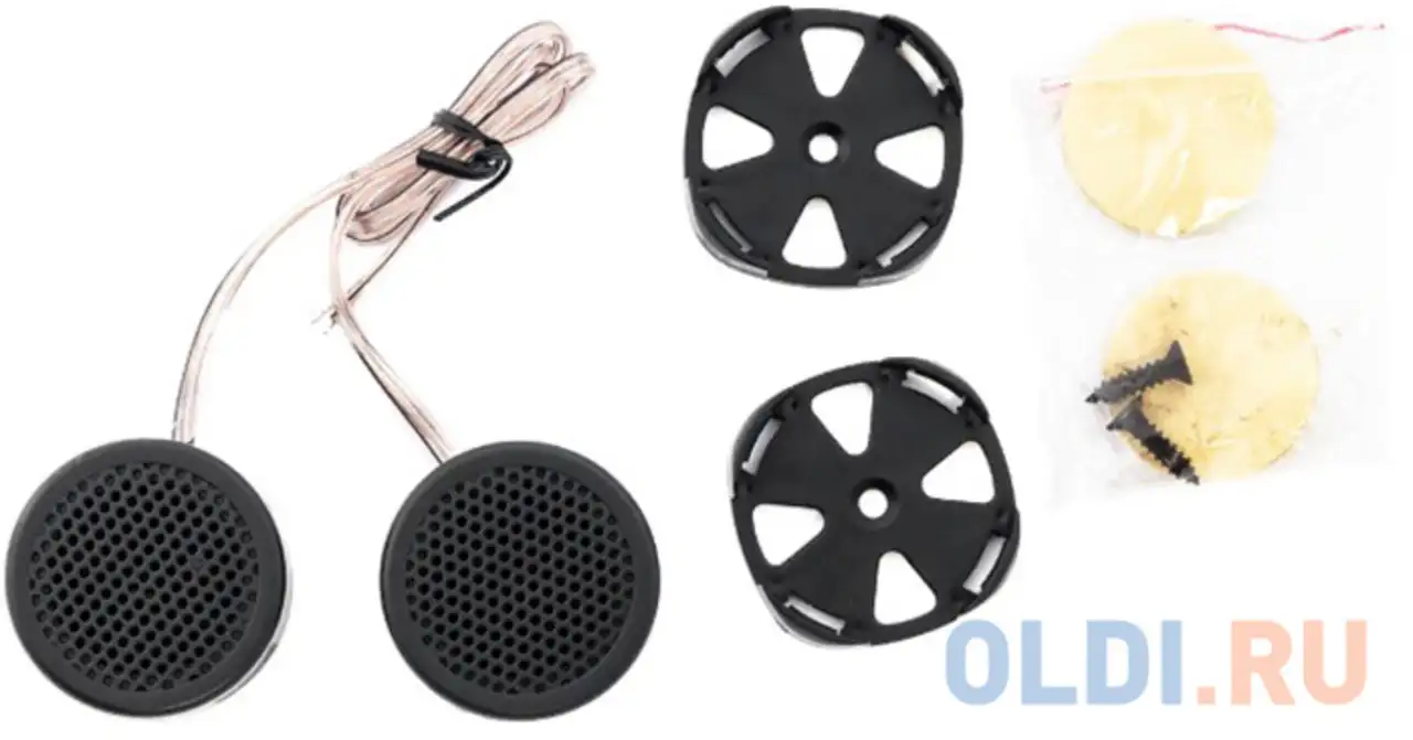 Колонки автомобильные swat sp tw-a10 2.6см (1дюйм) (ком.:2кол.) твитер однополосные, фотография 1