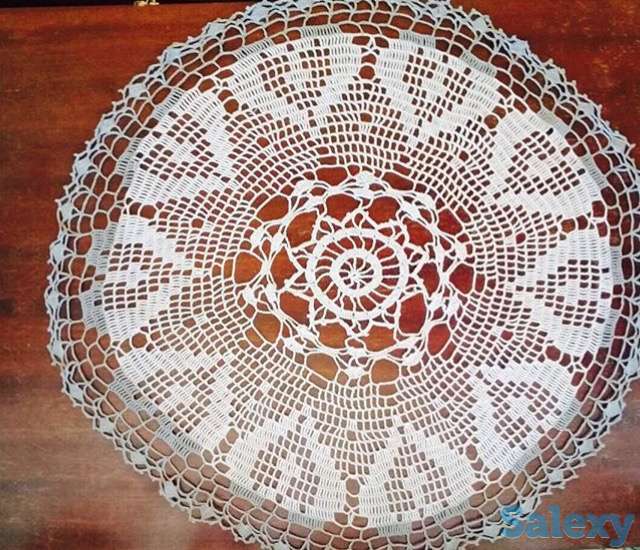 Продаю вязаные салфетки, фотография 4
