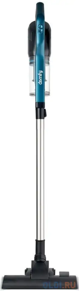 Пылесос ручной domfy dsc-vc305 сухая уборка чёрный бирюзовый, фотография 1