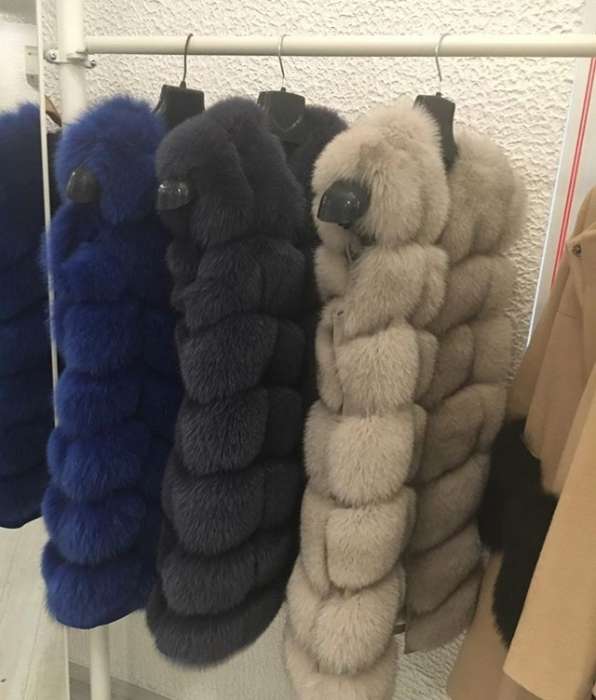 Жилетки меховые Турция , фотография 10