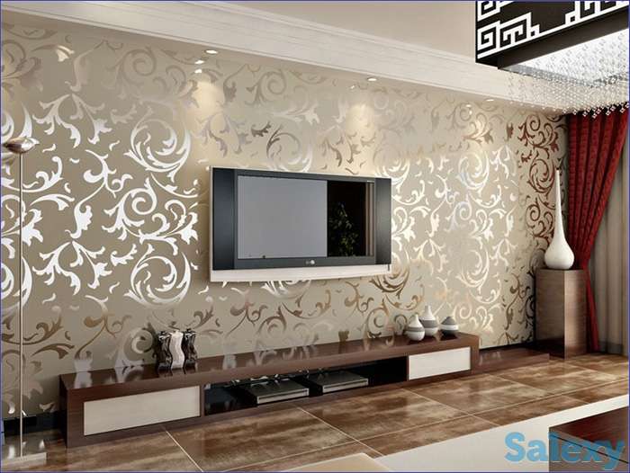 Профессиональная наклейка обоев, без швов,побелка, консультация, фотография 4