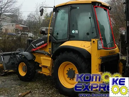 15080364 Стекло заднее Volvo BL61B BL70B BL71B, фотография 1