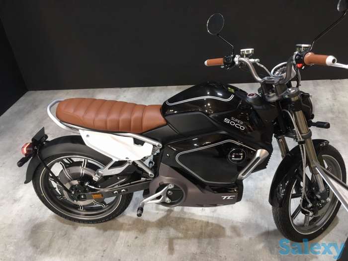 Super soco tc cafe racer мотоцикл электро, фотография 2