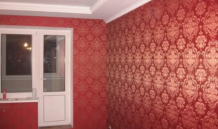 Обои ,галтели,побелка,шпатлевка, фотография 4