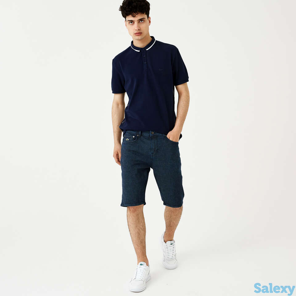 Мужские джинсовые шорты lacoste, фотография 1