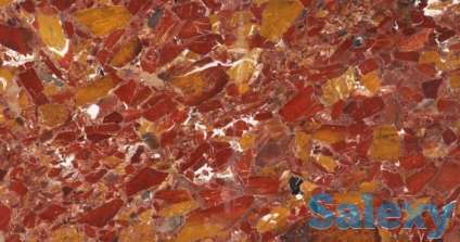 Мрамор Конгломерат красный пр-во Иран, фотография 1