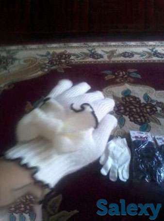 Продам вязанные перчатки женские, фотография 1