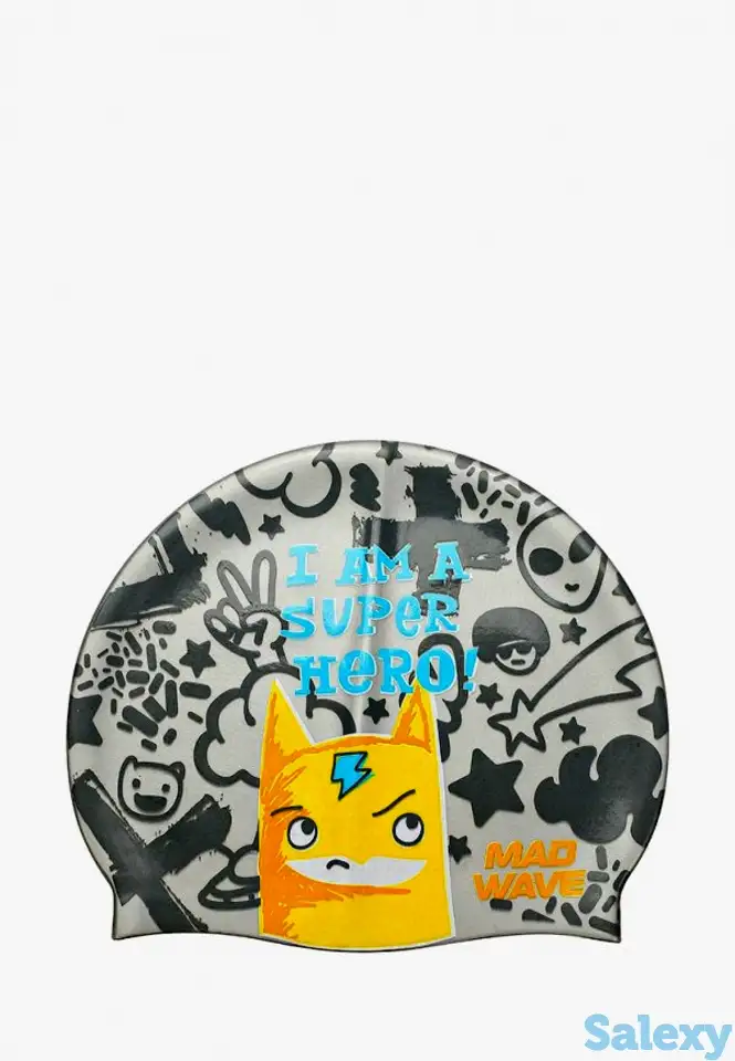Шапочка для плавания madwave, фотография 1