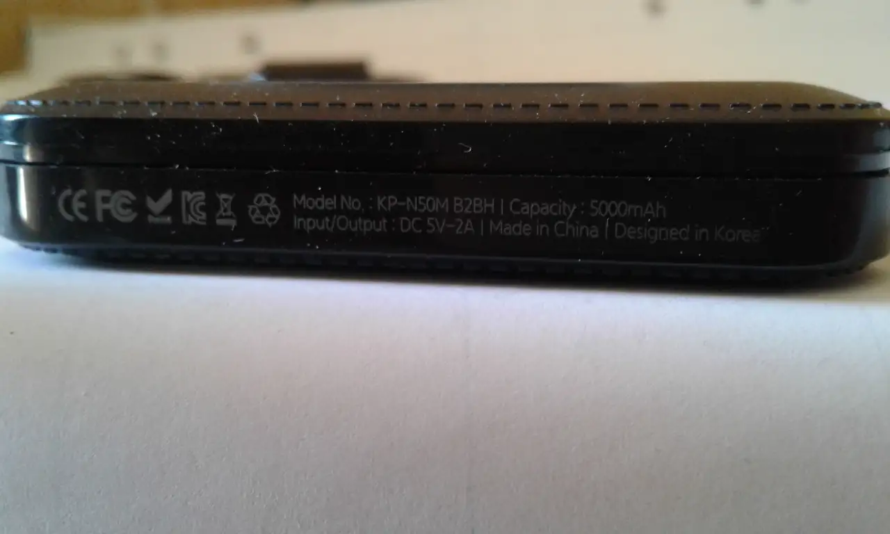 Мобильный аккумулятор 5000Mah, фотография 5