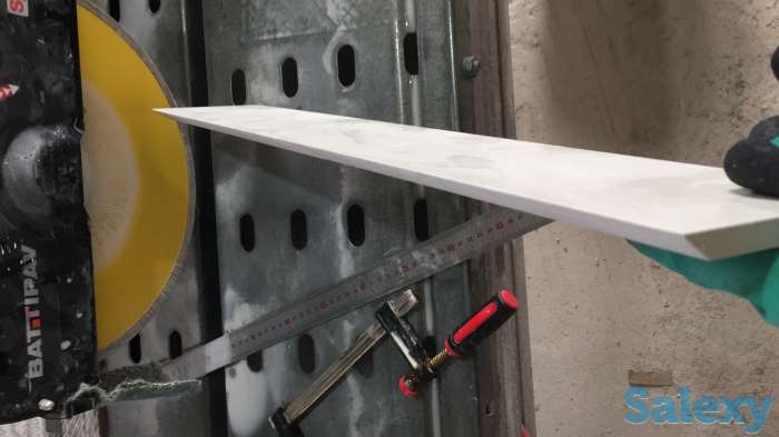 Резка керамогранита 45 градусов, фотография 8