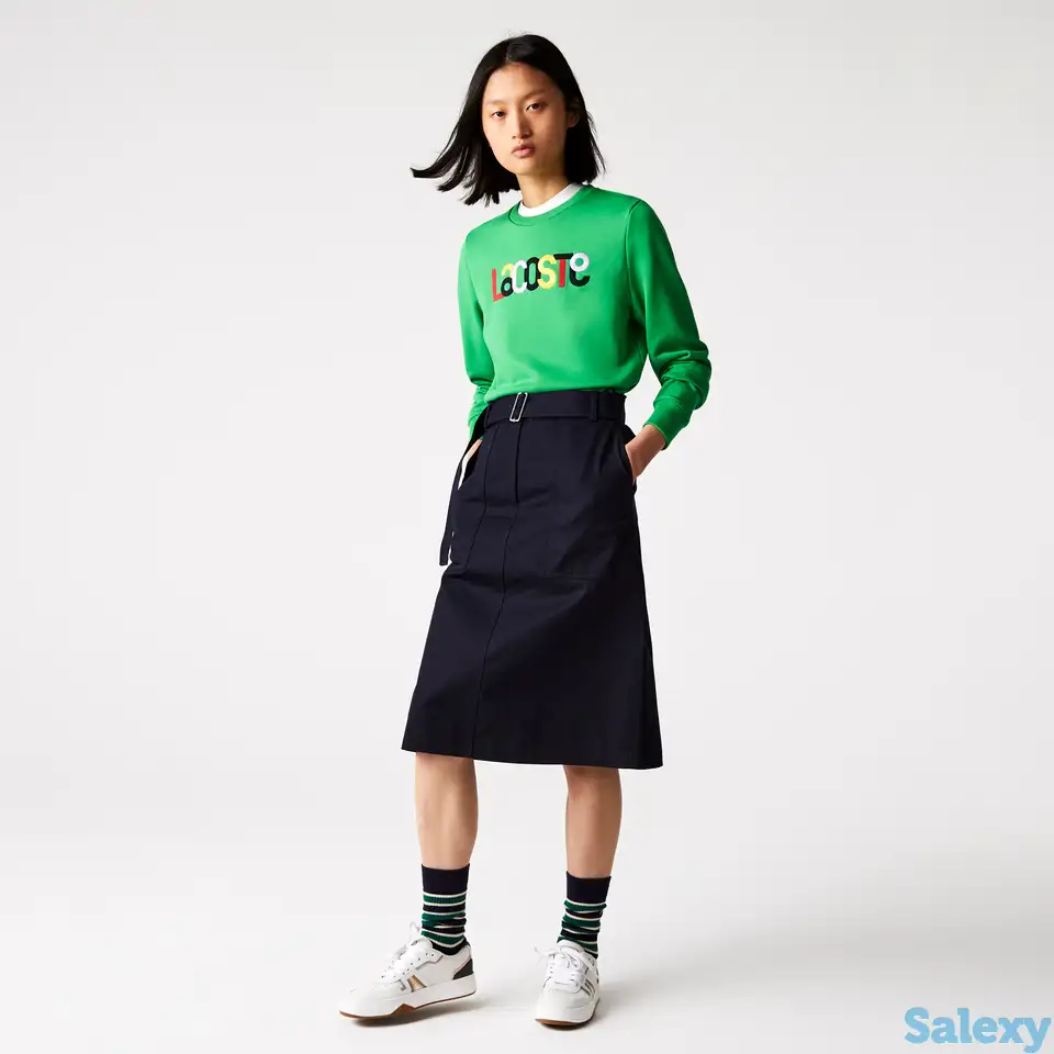 Женская трикотажная юбка lacoste, фотография 1