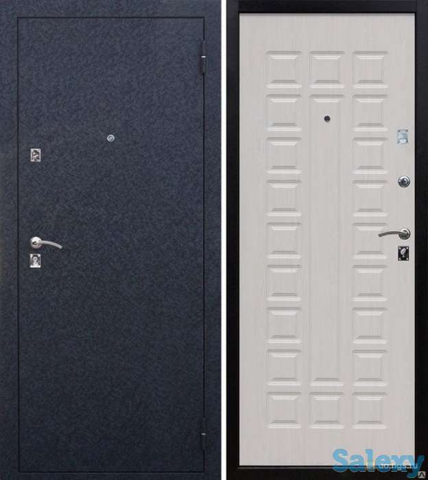 Стальные,   входные, утепленные   двери  Алматы, фотография 4