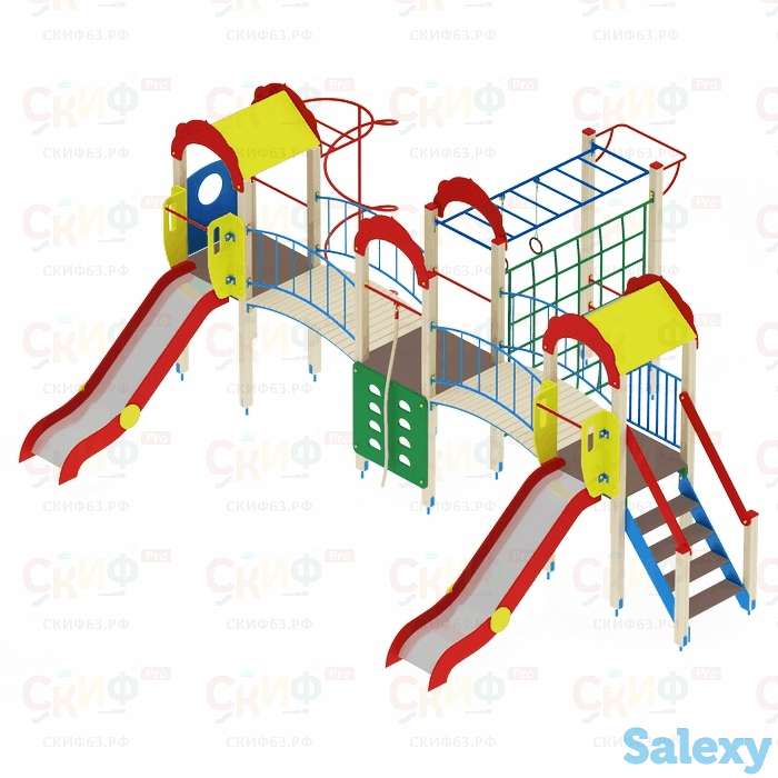 Детский игровой комплекс «Городок» ДИК 302, фотография 1