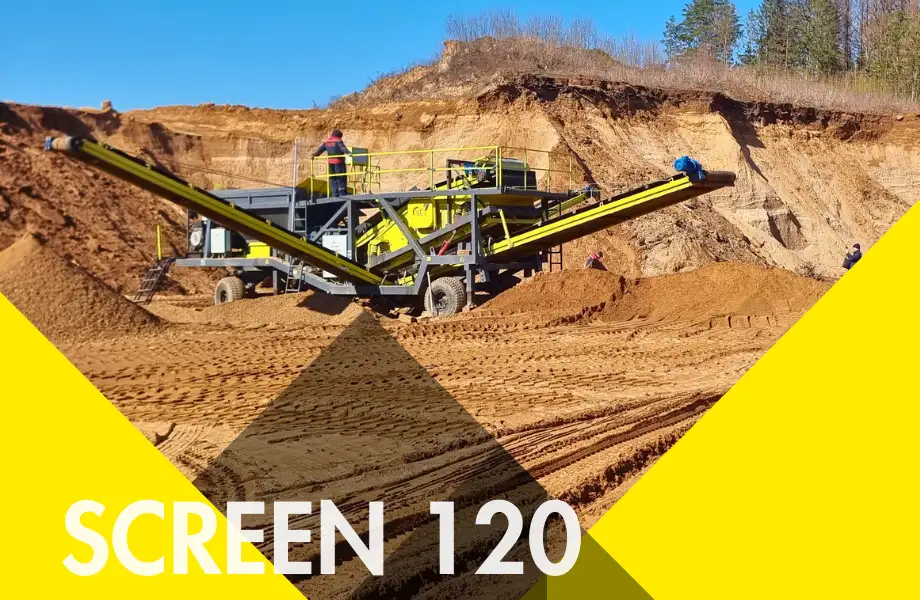 Мобильный грохот SKREEN-120, фотография 8