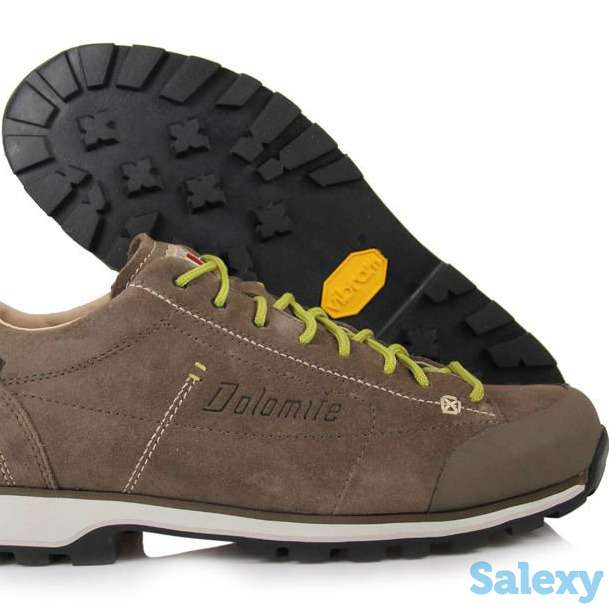 Треккинговые ботинки dolomite cinquantaquattro low mud/green, фотография 2