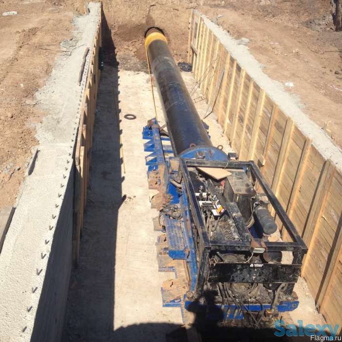 Горизонтальное направленное бурение, проколы, продавливание труб,микротоннелирование,водопропуски, фотография 7