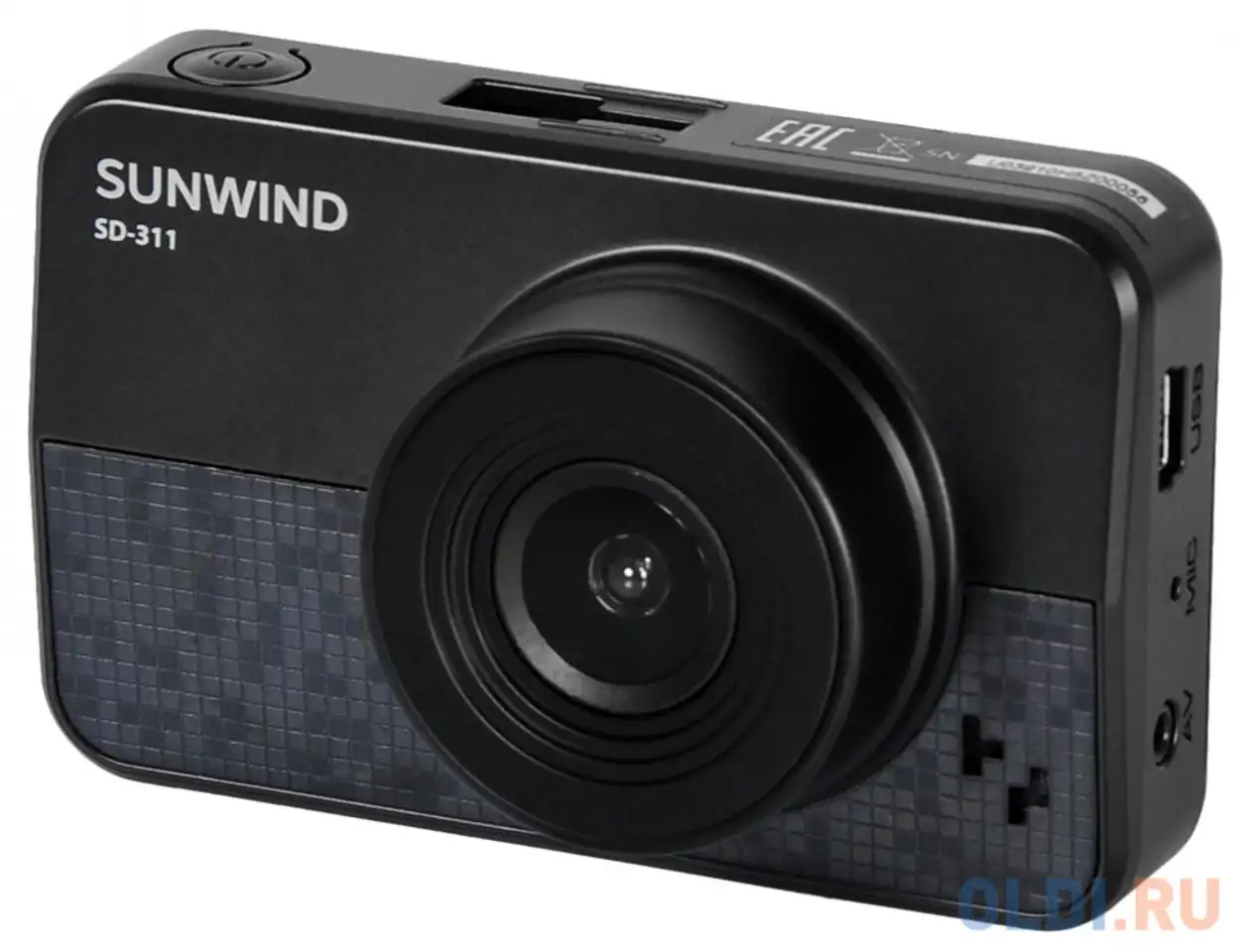 Видеорегистратор sunwind sd-311 черный 1.3mpix 1080x1920 1080p 140гр. gp6248, фотография 1