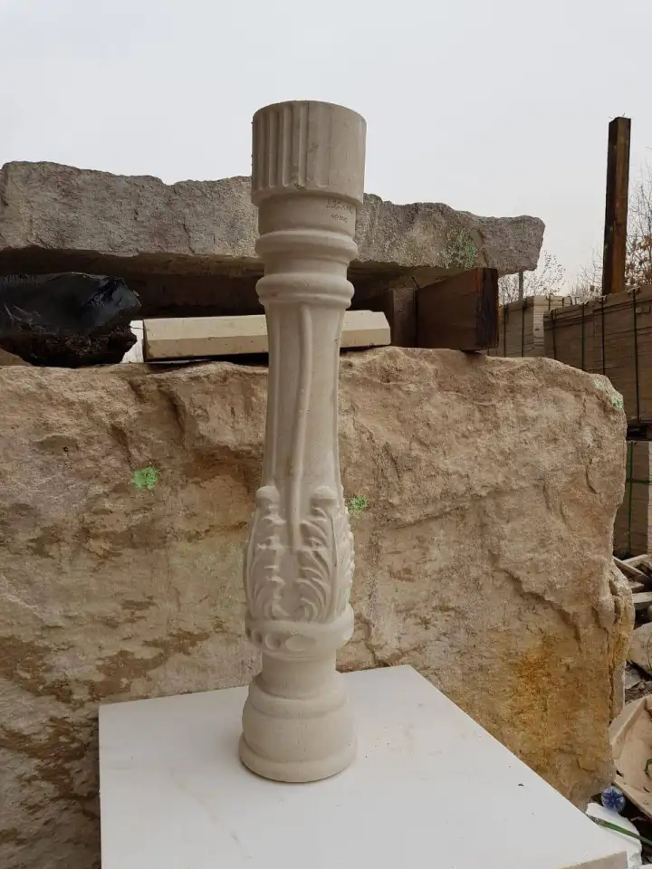 Изготовление балюстрад для лестниц на заказ. Из мрамора, гранита, травертина. Эскизы и замеры, фотография 1