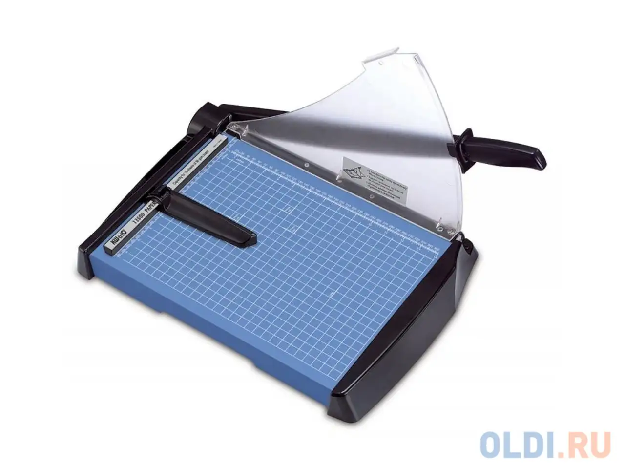 Резак сабельный kw-trio мощность 20 листов формат а4 металлическая база защитный, фотография 1