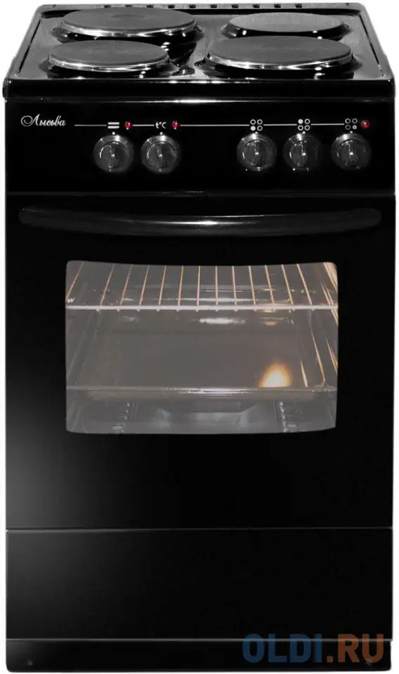 Электрическая плита лысьва эп 301 м2с черный, фотография 1