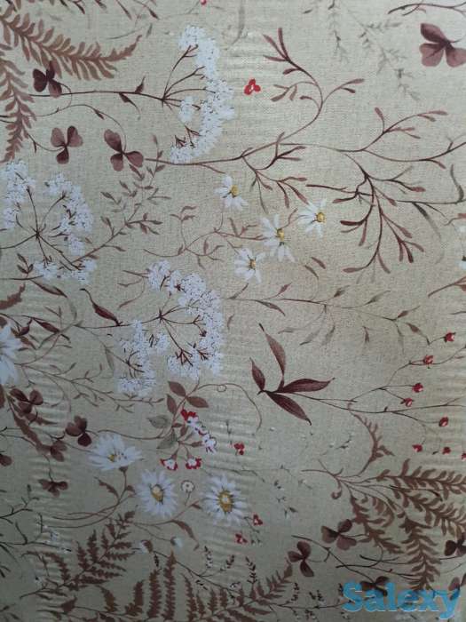 Клеенка для стола 1800 см с дикими цветами и растениями, фотография 4