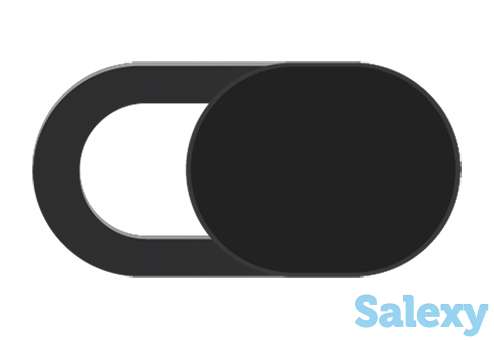 Универсальная защитная шторка для веб-камеры deppa (47111). черный, фотография 1