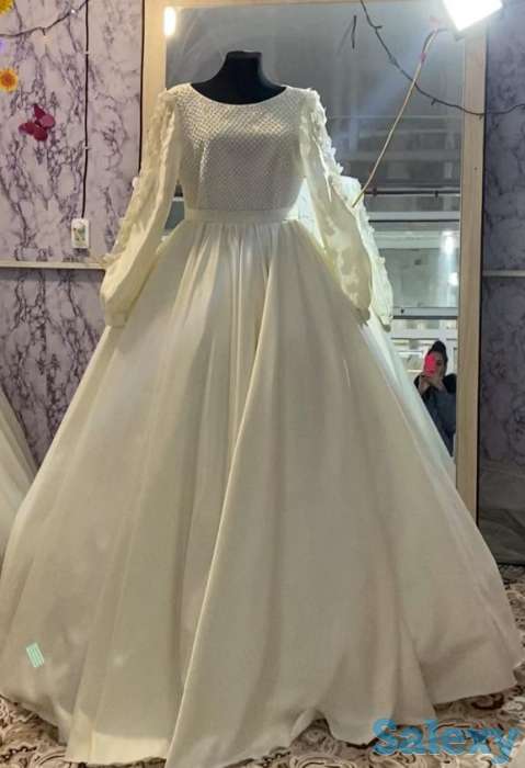 Продаю свадебное платье, ручная работа, можно на прокат, фотография 1