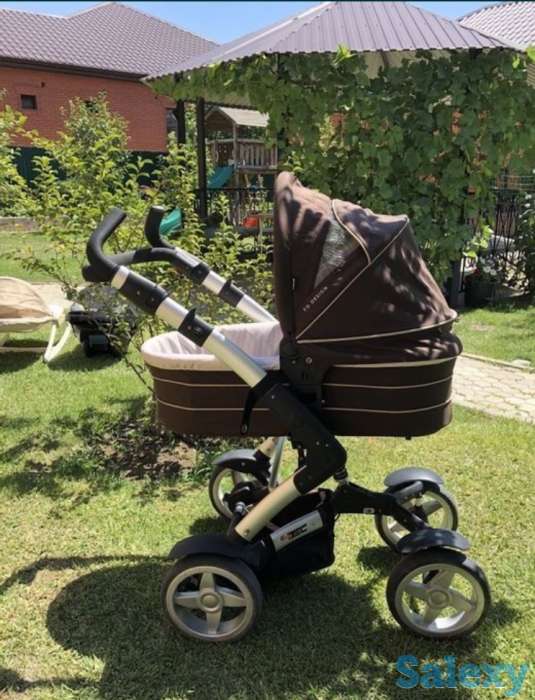 Супер удобная, легкая, стильная  коляска. 2 в 1, фотография 2