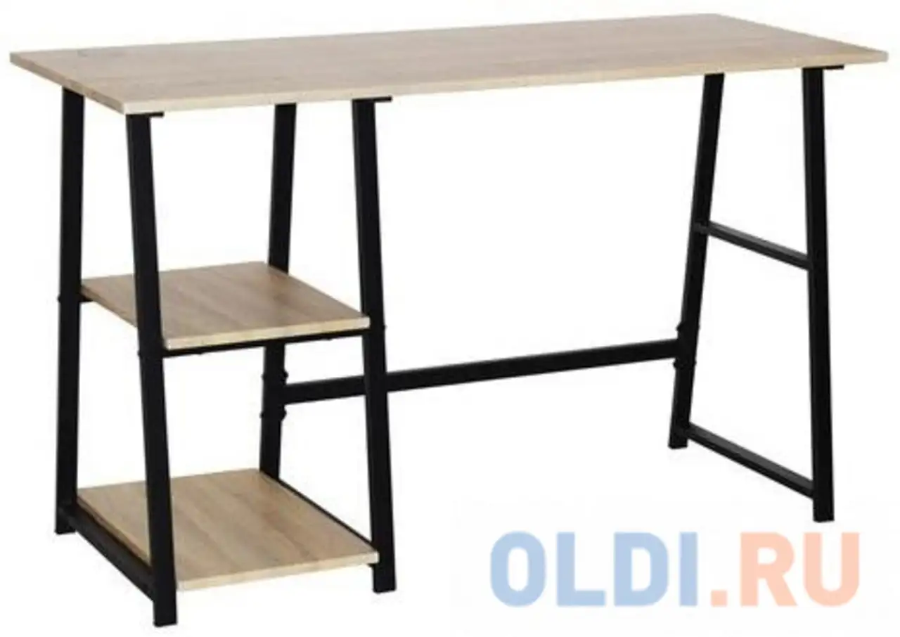 Стол на металлокаркасе brabix 