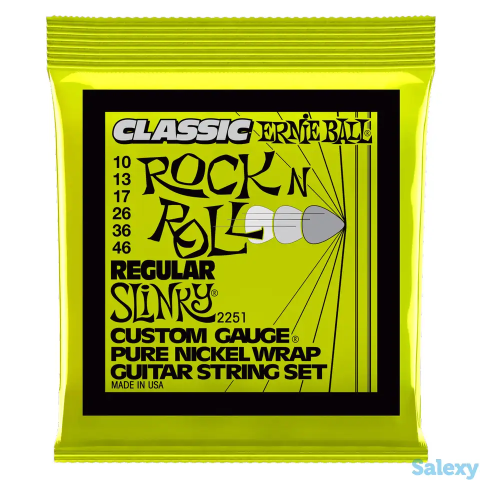 Струны для электрогитары ernie ball regular slinky p02251, фотография 1