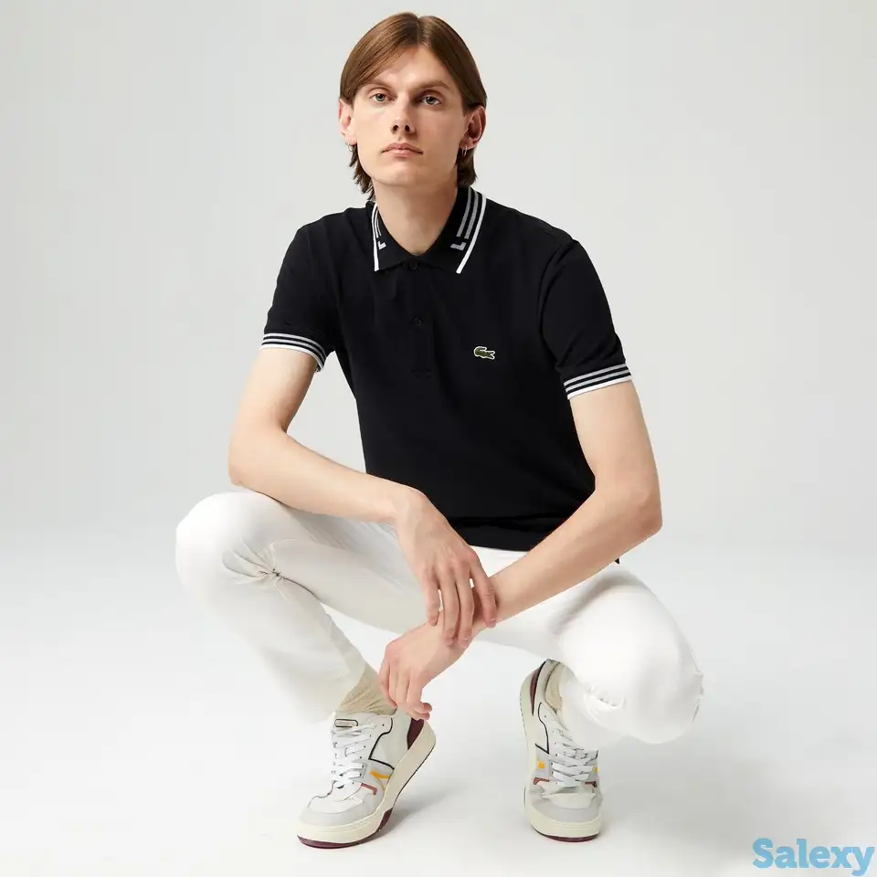 Мужское поло lacoste regular fit, фотография 1