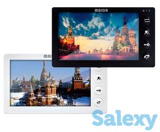 Продам 7” Видеодомофон с функцией записи, поддержкой 2х вызывных панелей, 2х камер видеонаблюдения и 5 дополнительных мо, фотография 1