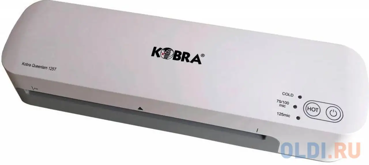 Ламинатор kobra queenlam 125 t a4 (75-125мкм) 42см/мин (2вал.) хол.лам. лам.фото, фотография 1
