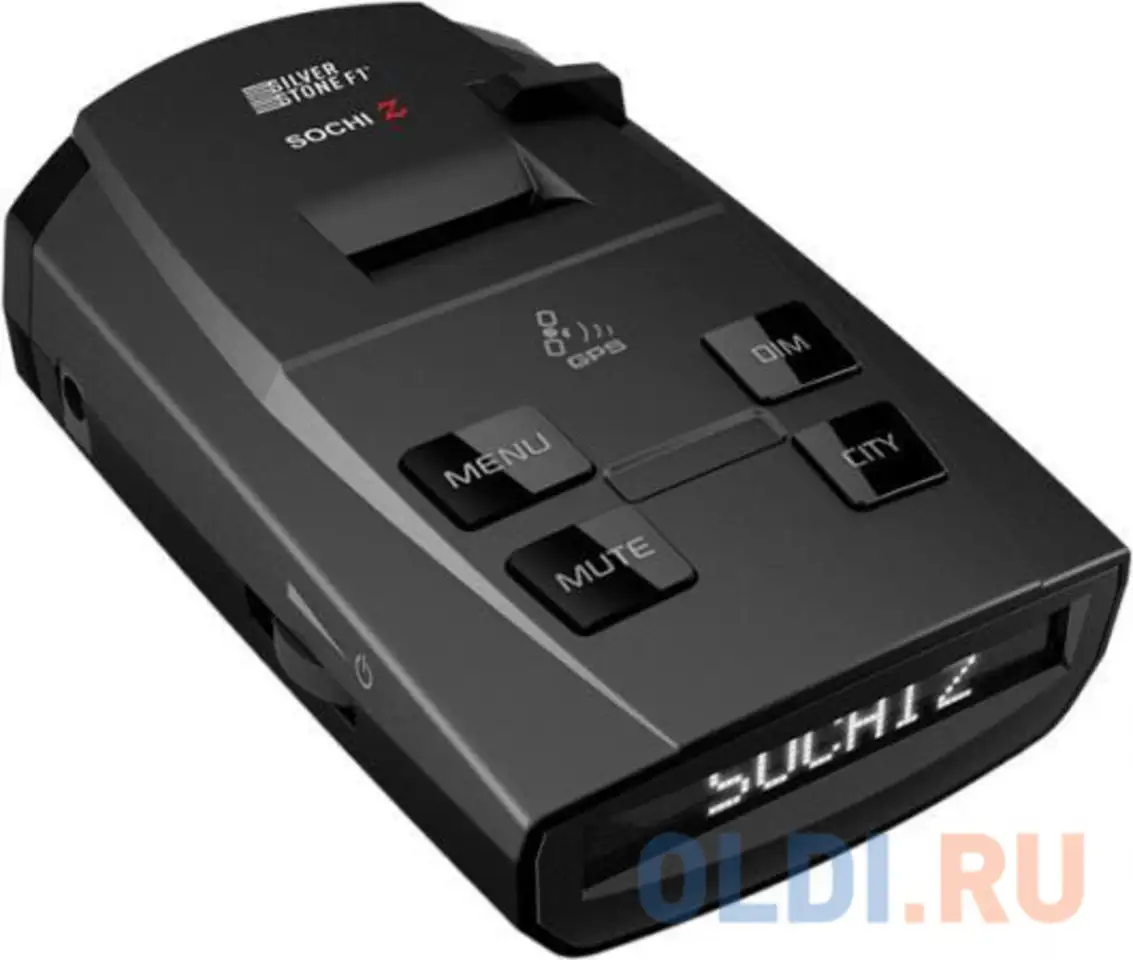 Радар-детектор silverstone f1 sochi z gps приемник черный, фотография 1