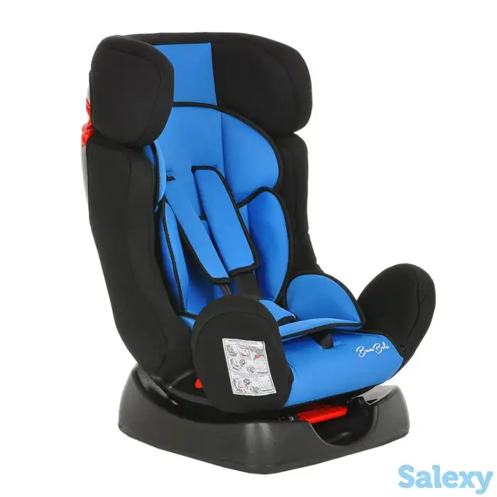 BAMBOLA Автокресло для детей 0-25 кг PILOTO Черный/Синий 2шт/кор, фотография 1