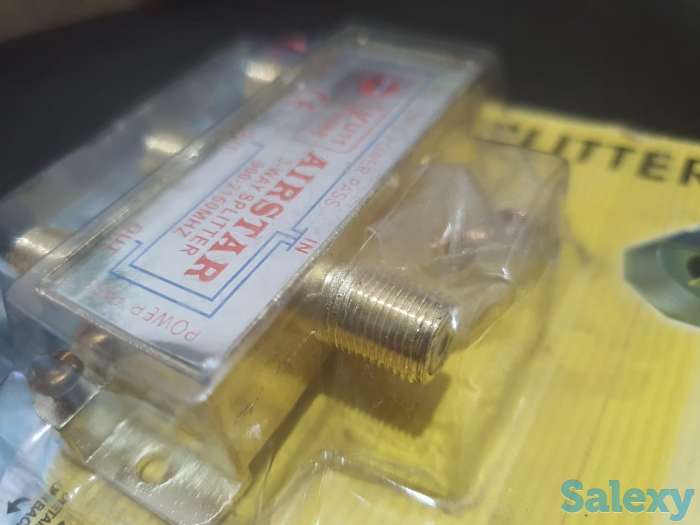 Сплиттер делитель TV сигнала 3 way Разветвитель на 3 TV, фотография 4