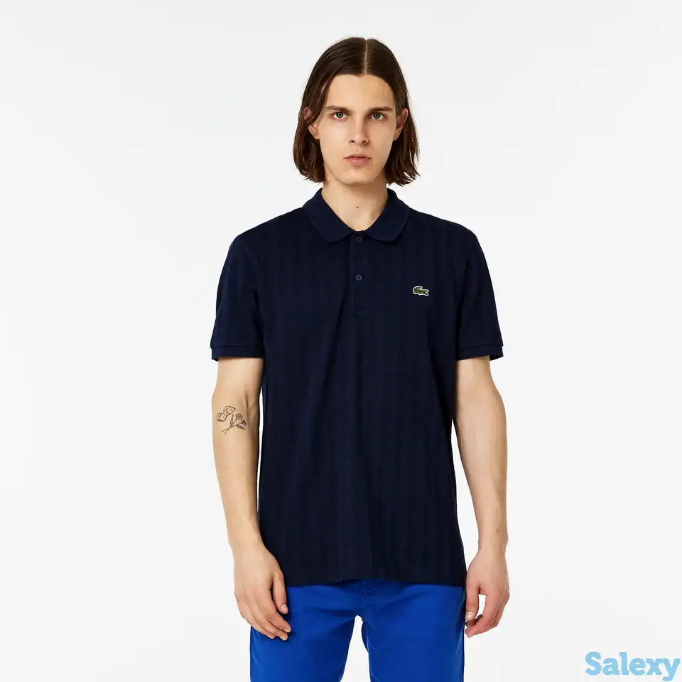 Мужское поло lacoste regular fit, фотография 1