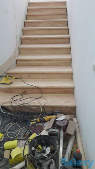 Реставрация лестниц , паркета и т,д, фотография 1
