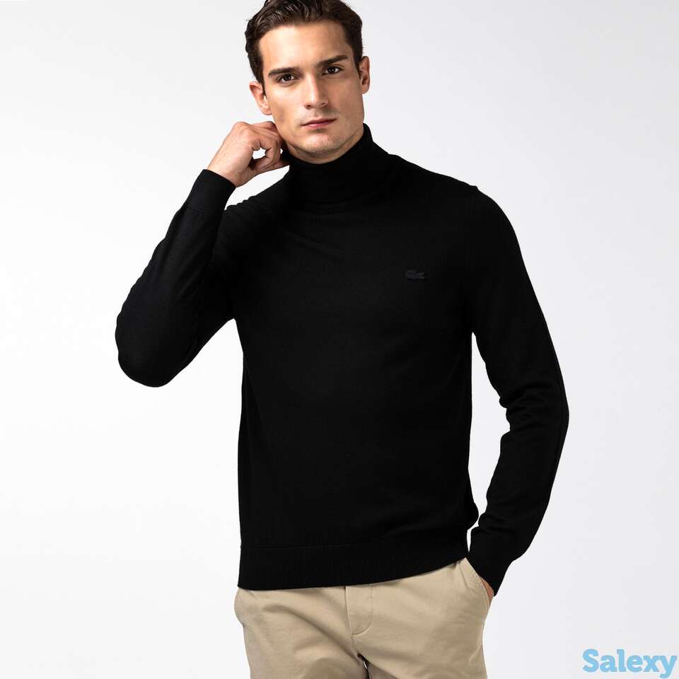 Шерстяной свитер lacoste, фотография 1