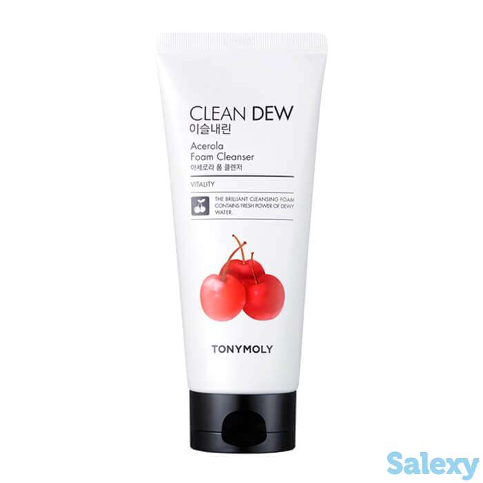 Пенка для умывания tony moly clean dew acerola foam cleanser, фотография 1