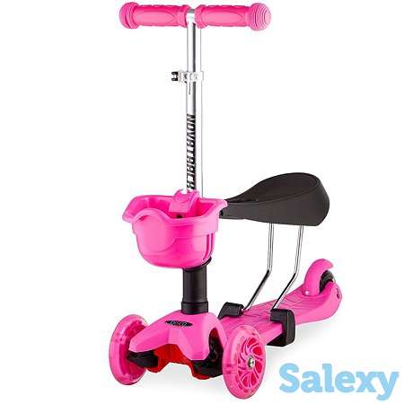 Детский самокат Novatrack, Tech Time г. Жанаозен в Рассрочку и Кредит, фотография 1