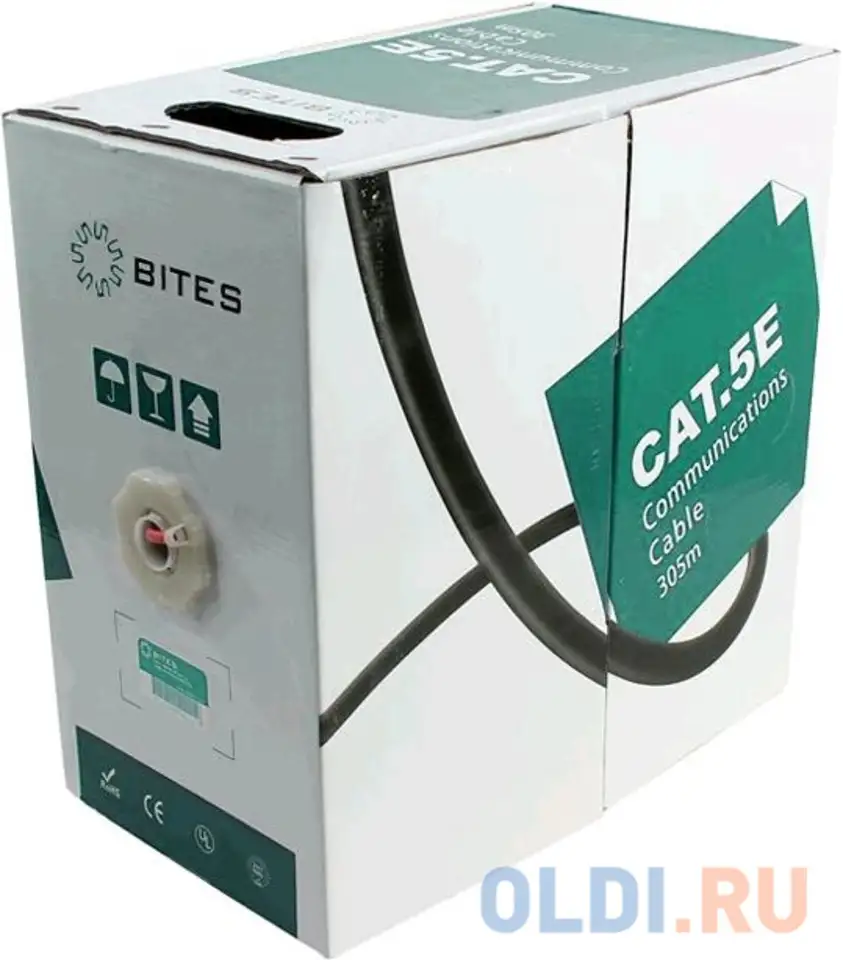 5bites us5525-305b-lszh кабель express utp / solid / 5e / 24awg, фотография 1